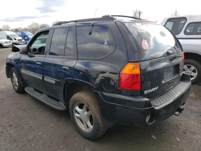 1GKDT13SX22433980 - 2002 GMC ENVOY BLACK photo 2