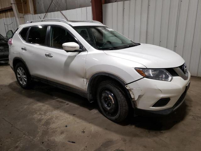 5N1AT2MVXEC782452 - 2014 NISSAN ROGUE S WHITE photo 4