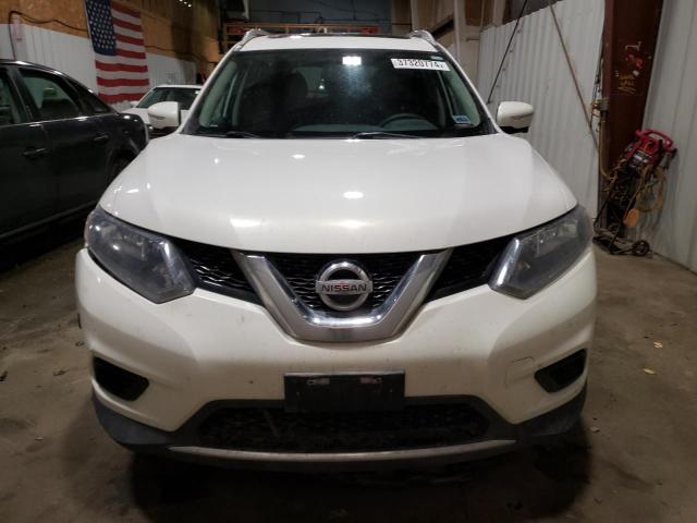 5N1AT2MVXEC782452 - 2014 NISSAN ROGUE S WHITE photo 5