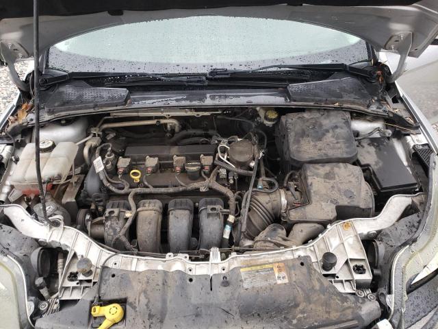 1FADP3F21EL248891 - 2014 FORD FOCUS SE SILVER photo 11