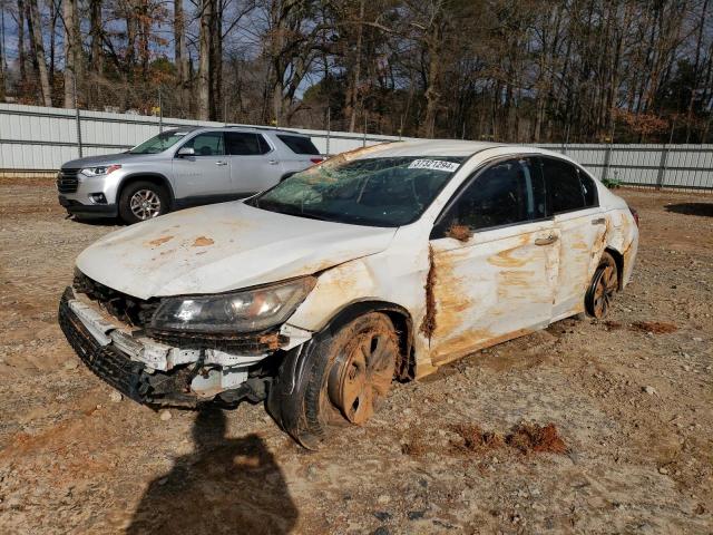 1HGCR2F33FA219796 - 2015 HONDA ACCORD LX WHITE photo 1