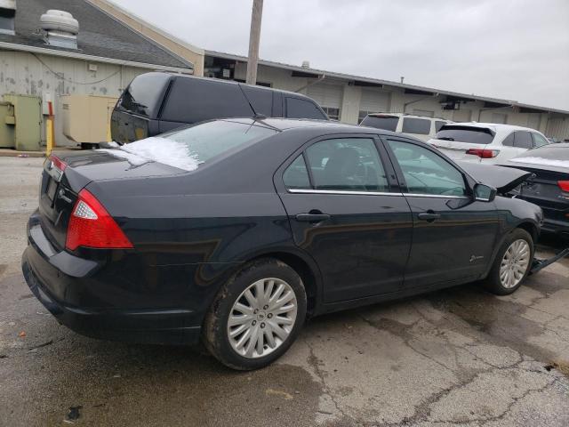 3FADP0L36AR143898 - 2010 FORD FUSION HYBRID BLACK photo 3