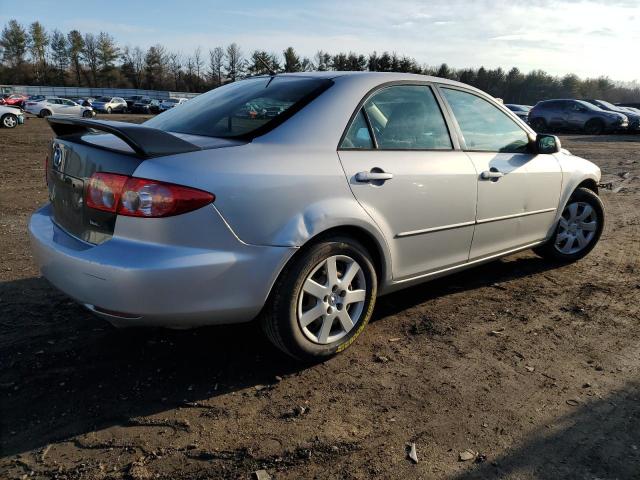 1YVFP80C655M23958 - 2005 MAZDA 6 I SILVER photo 3