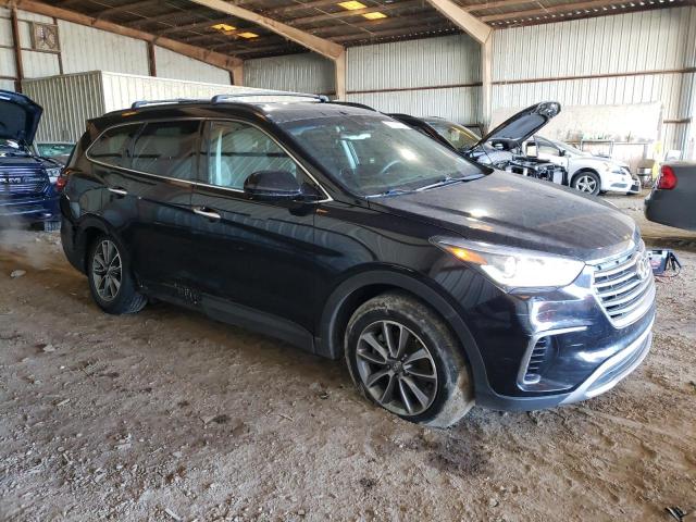 KM8SM4HF6JU276220 - 2018 HYUNDAI SANTA FE SE BLACK photo 4