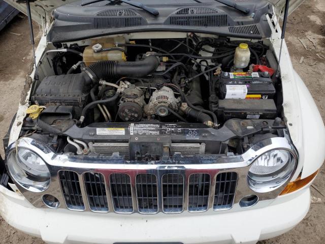 1J8GL58K15W626338 - 2005 JEEP LIBERTY LIMITED WHITE photo 12