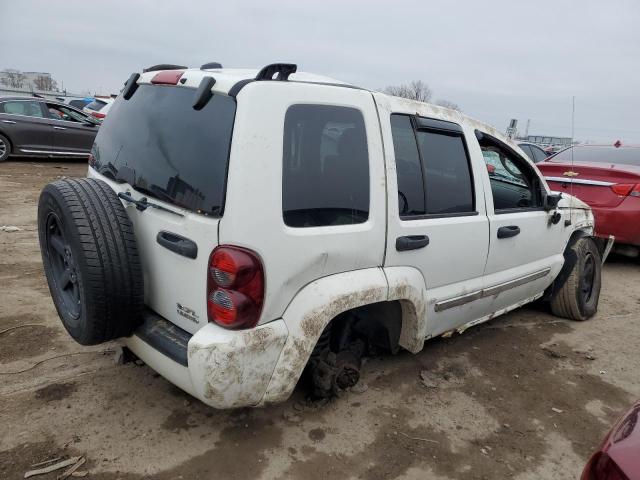 1J8GL58K15W626338 - 2005 JEEP LIBERTY LIMITED WHITE photo 3