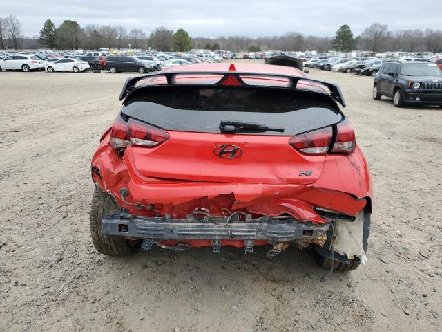 KMHT36AH9LU007632 - 2020 HYUNDAI VELOSTER N RED photo 6