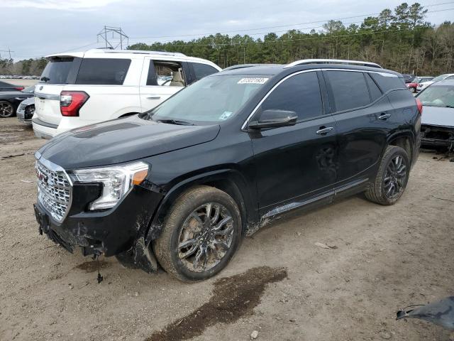 3GKALXEV0NL255951 - 2022 GMC TERRAIN DENALI BLACK photo 1