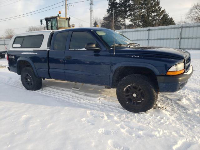 1D7HG32N73S313280 - 2003 DODGE DAKOTA SPORT BLUE photo 4