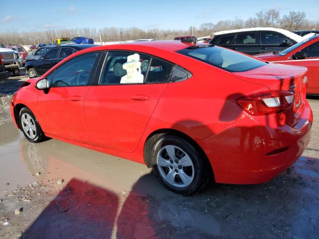 1G1BC5SM5H7143969 - 2017 CHEVROLET CRUZE LS RED photo 2