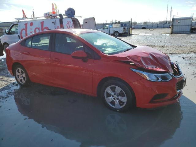 1G1BC5SM5H7143969 - 2017 CHEVROLET CRUZE LS RED photo 4