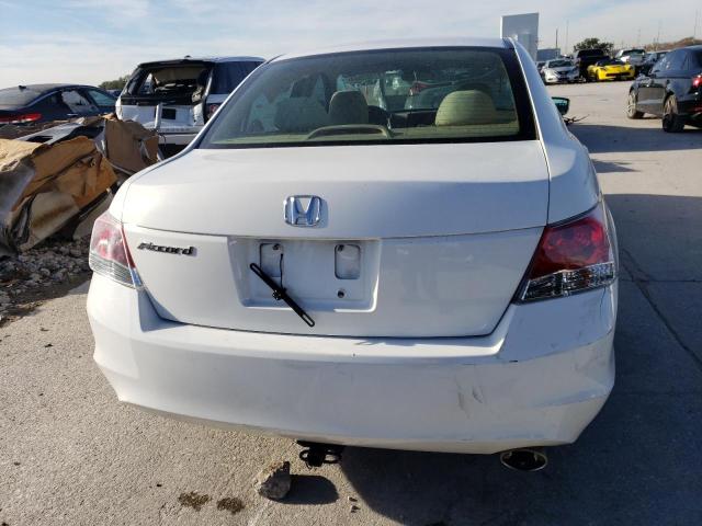 1HGCP2F47AA041379 - 2010 HONDA ACCORD LXP WHITE photo 6