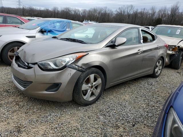 5NPDH4AE6DH448750 - 2013 HYUNDAI ELANTRA GLS TAN photo 1