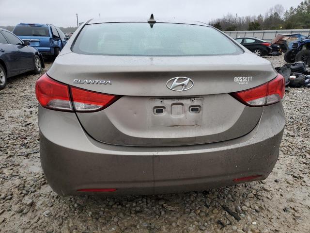 5NPDH4AE6DH448750 - 2013 HYUNDAI ELANTRA GLS TAN photo 6