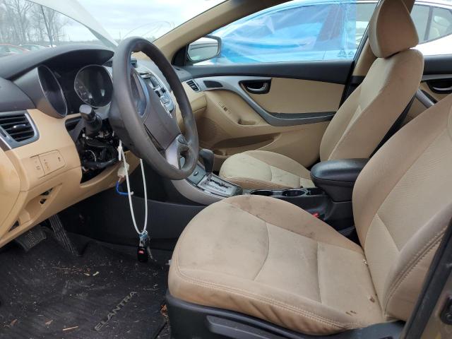 5NPDH4AE6DH448750 - 2013 HYUNDAI ELANTRA GLS TAN photo 7