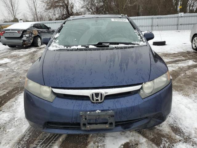 2HGFA16537H029418 - 2007 HONDA CIVIC LX BLUE photo 5