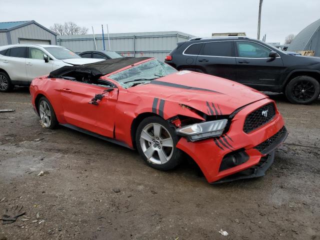1FATP8UH3F5359559 - 2015 FORD MUSTANG RED photo 4