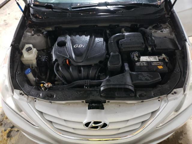 5NPEB4AC5DH765343 - 2013 HYUNDAI SONATA GLS SILVER photo 11