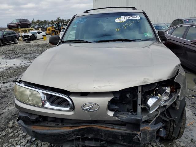 1GHDT13S222112523 - 2002 OLDSMOBILE BRAVADA GRAY photo 5