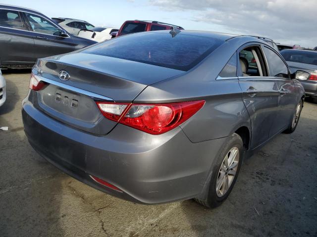 5NPEB4ACXDH690316 - 2013 HYUNDAI SONATA GLS GRAY photo 3