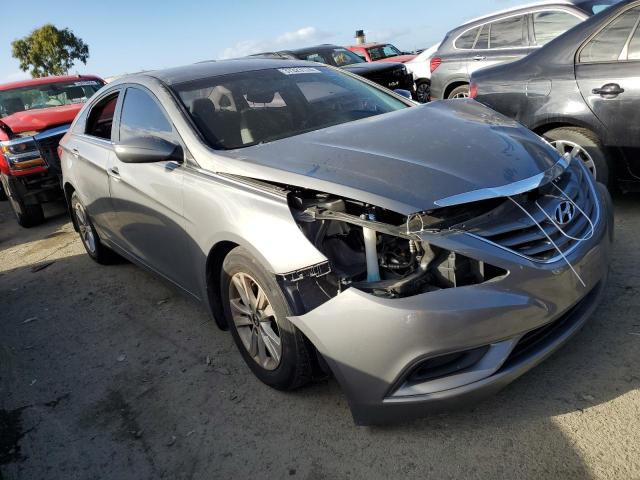 5NPEB4ACXDH690316 - 2013 HYUNDAI SONATA GLS GRAY photo 4