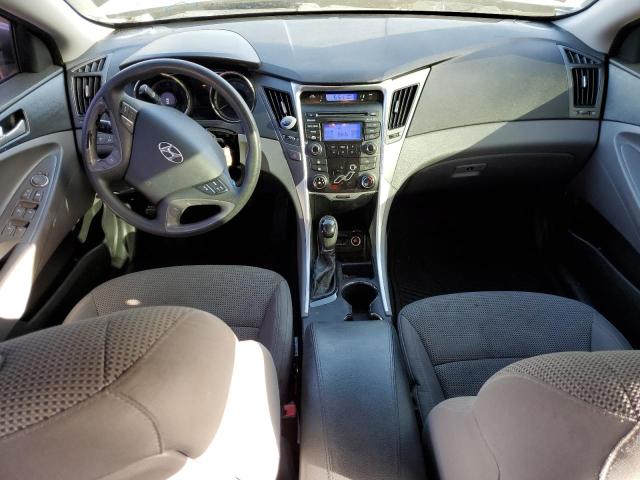 5NPEB4ACXDH690316 - 2013 HYUNDAI SONATA GLS GRAY photo 8