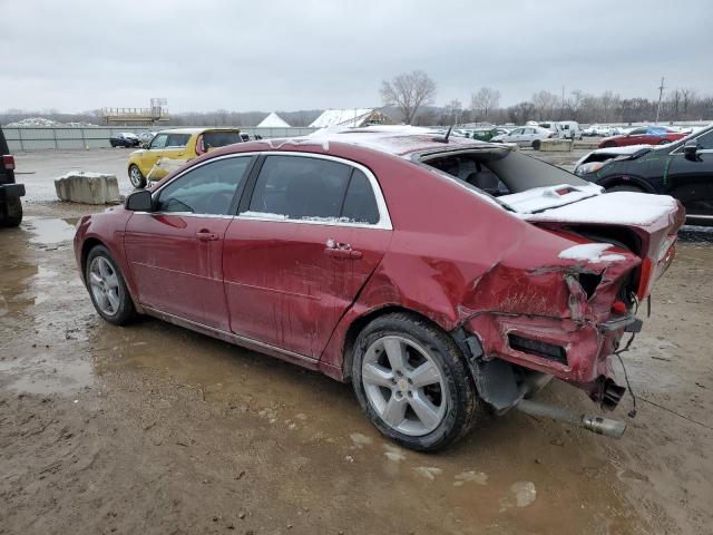 1G1ZD5EB2AF123339 - 2010 CHEVROLET MALIBU 2LT RED photo 2