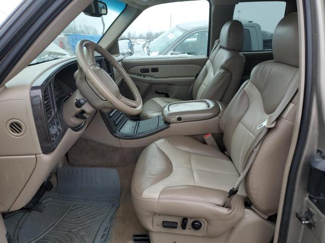 2GTFK69U721315012 - 2002 GMC SIERRA K1500 DENALI TAN photo 7