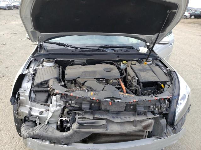 1G11D5SR2DF157431 - 2013 CHEVROLET MALIBU 1LT ვერცხლისფერი ფოტო 11