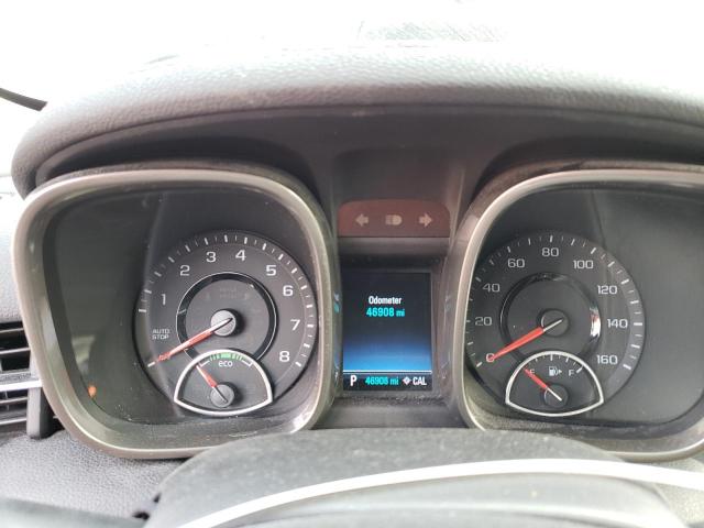 1G11D5SR2DF157431 - 2013 CHEVROLET MALIBU 1LT ვერცხლისფერი ფოტო 9