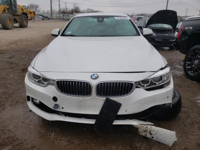 WBA3T7C54G5A37229 - 2016 BMW 435 XI WHITE photo 5