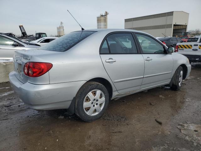 1NXBR32E86Z757458 - 2006 TOYOTA COROLLA CE SILVER photo 3