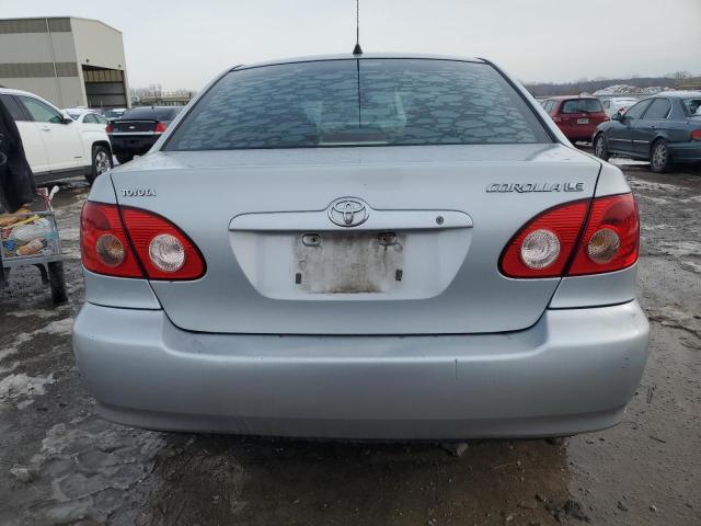 1NXBR32E86Z757458 - 2006 TOYOTA COROLLA CE SILVER photo 6