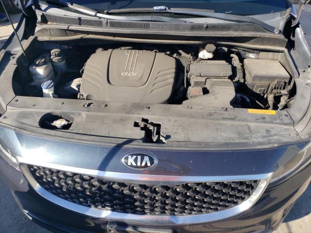 KNDMC5C12G6134347 - 2016 KIA SEDONA EX TEAL photo 11