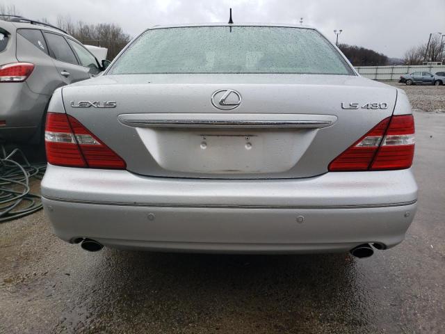 JTHBN36F865044880 - 2006 LEXUS LS 430 SILVER photo 6