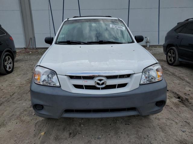 4F2YZ02Z66KM24817 - 2006 MAZDA TRIBUTE I WHITE photo 5