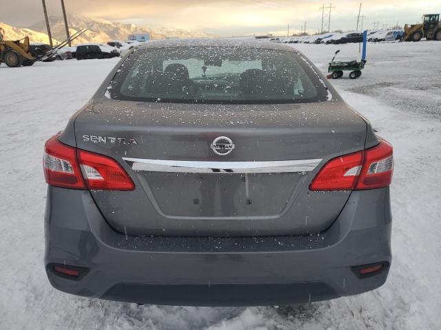 3N1AB7AP0HY409641 - 2017 NISSAN SENTRA S GRAY photo 6