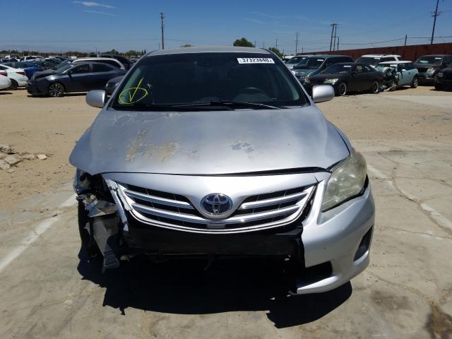 5YFBU4EE0DP154289 - 2013 TOYOTA COROLLA BASE  photo 9