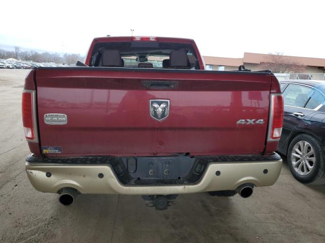 1C6RR7PT7DS547693 - 2013 RAM 1500 LONGHORN RED photo 6