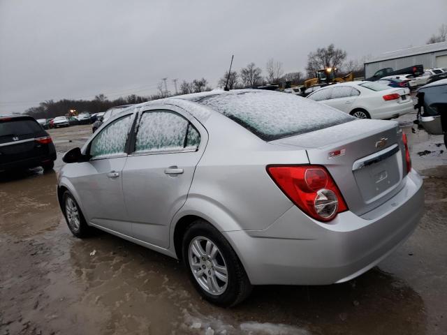 1G1JC5SH8F4159127 - 2015 CHEVROLET SONIC LT SILVER photo 2