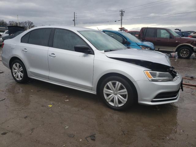 3VWLA7AJ1FM409914 - 2015 VOLKSWAGEN JETTA TDI SILVER photo 4