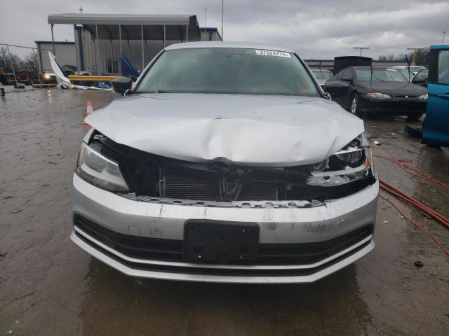 3VWLA7AJ1FM409914 - 2015 VOLKSWAGEN JETTA TDI SILVER photo 5