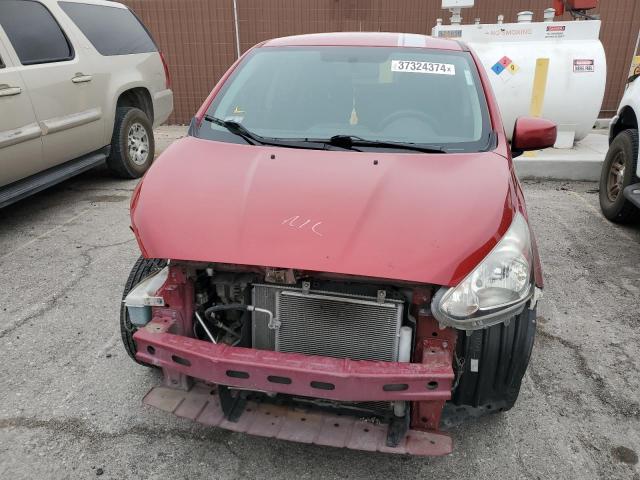 ML32A3HJ2HH011781 - 2017 MITSUBISHI MIRAGE ES RED photo 5