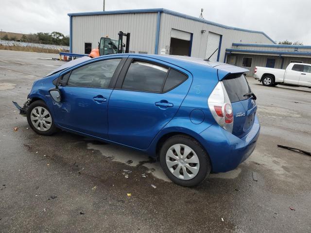 JTDKDTB39D1055469 - 2013 TOYOTA PRIUS C BLUE photo 2