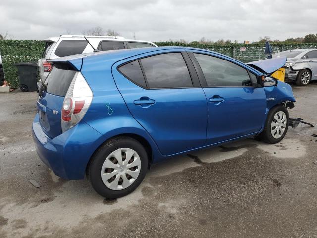 JTDKDTB39D1055469 - 2013 TOYOTA PRIUS C BLUE photo 3