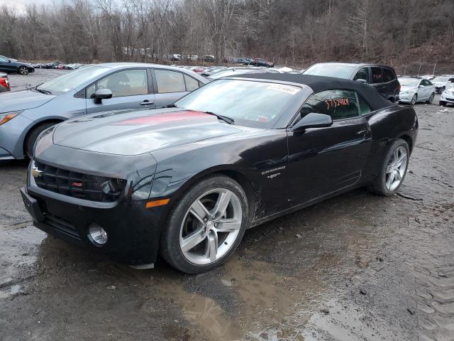 2G1FC3D32C9113121 - 2012 CHEVROLET CAMARO LT BLACK photo 1