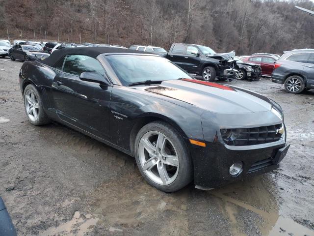 2G1FC3D32C9113121 - 2012 CHEVROLET CAMARO LT BLACK photo 4