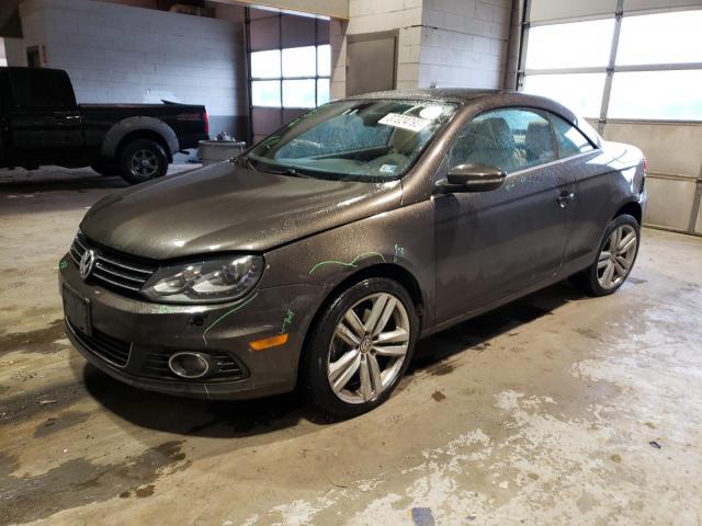 WVWFW8AH0EV002188 - 2014 VOLKSWAGEN EOS LUX 棕色 照片 1