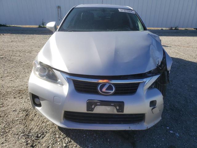 JTHKD5BH3C2101053 - 2012 LEXUS CT 200 SILVER photo 5