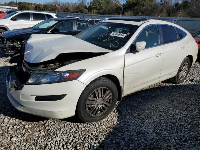 5J6TF3H57CL004752 - 2012 HONDA CROSSTOUR EXL WHITE photo 1